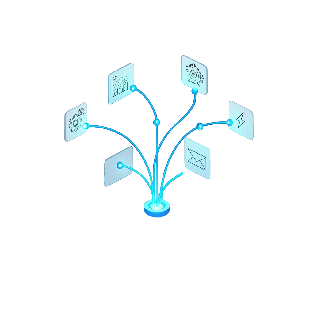 Automation workflow illustration
